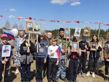 В округе отметили День Победы!