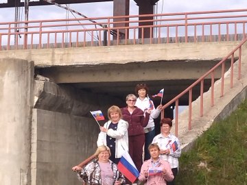 В округе отметили День Государственного флага Российской Федерации