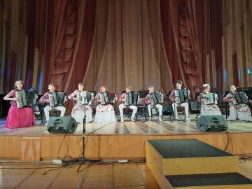 Оркестр народных инструментов «Аккордеонята»  приняли участие в Приваловском музыкальном форуме