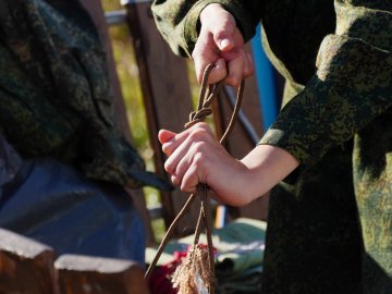 Сдача нормативов воспитанников Центра военно-патриотического воспитания имени Героя Российской Федерации В.И. Юрьева