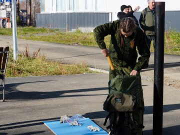 Сдача нормативов воспитанников Центра военно-патриотического воспитания имени Героя Российской Федерации В.И. Юрьева