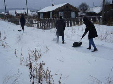 В округе состоялась районная акция «Добро в село»