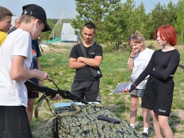 В поселке Новоасбест прошел «Рубеж – 2023»