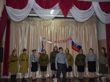 Учреждения культуры округа отметили День защитника Отечества