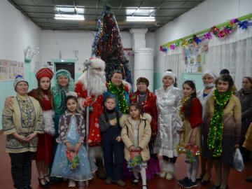 Жители округа отметили Новый год и Рождество Христово