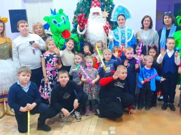 Жители округа отметили Новый год и Рождество Христово