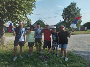 В округе отметили День Государственного флага Российской Федерации