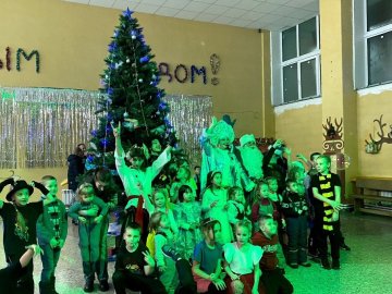 Жители округа отметили Новый год и Рождество Христово