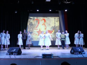 В феврале в округе состоялись мероприятия по празднованию дня защитника Отечества.