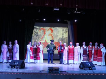 В феврале в округе состоялись мероприятия по празднованию дня защитника Отечества.