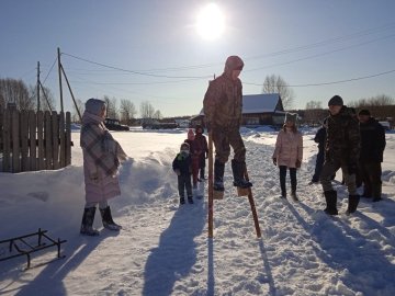 В Горноуральском городском округе прошли масленичные гулянья