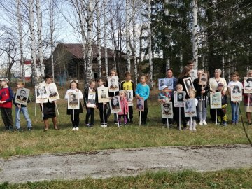 В округе отметили День Победы!