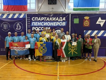 Спартакиада пенсионеров России: наша команда — лучшая в эстафете!
