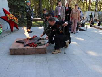 Почтили память павших воинов Великой Отечественной войны