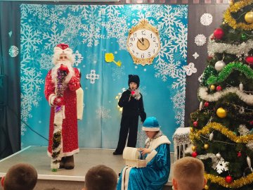 Жители округа отметили Новый год и Рождество Христово