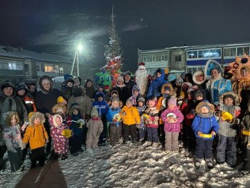 Жители округа отметили Новый год и Рождество Христово